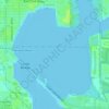 Mapa topográfico McKay Bay, altitud, relieve