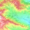 Mapa topográfico Hadrut, altitud, relieve