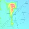 Mapa topográfico Santa Ama, altitud, relieve
