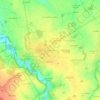 Mapa topográfico La Caillonnière, altitud, relieve