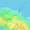 Mapa topográfico Puits Neuf, altitud, relieve
