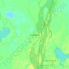 Mapa topográfico Cantagallo, altitud, relieve