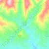 Mapa topográfico Partida, altitud, relieve