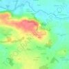 Mapa topográfico Le Claray, altitud, relieve
