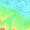 Mapa topográfico Les Cerisiers, altitud, relieve