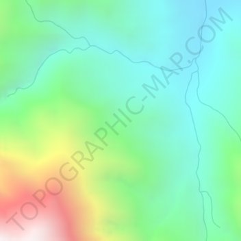 Mapa topográfico Umagi, altitud, relieve
