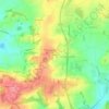 Mapa topográfico Fenêtre, altitud, relieve