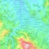 Mapa topográfico Luz Polar, altitud, relieve
