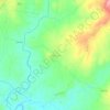 Mapa topográfico Bemposta, altitud, relieve