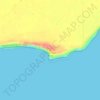 Mapa topográfico Pico Lobo, altitud, relieve