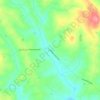 Mapa topográfico Vale, altitud, relieve