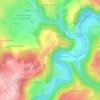 Mapa topográfico Belvédère de Navoirat, altitud, relieve
