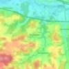 Mapa topográfico Rüblanden, altitud, relieve