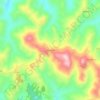 Mapa topográfico Montesoffio, altitud, relieve