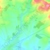 Mapa topográfico Les Petites Vignes, altitud, relieve