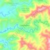 Mapa topográfico Juluapan (Juloapan), altitud, relieve