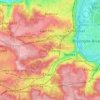 Mapa topográfico Ville-d'Avray, altitud, relieve
