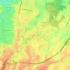 Mapa topográfico Ciketingudik, altitud, relieve