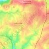 Mapa topográfico L'Anquetillière, altitud, relieve