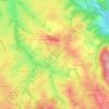 Mapa topográfico Le Lion, altitud, relieve
