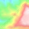 Mapa topográfico Tolontag, altitud, relieve