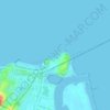 Mapa topográfico Rainbow Bay, altitud, relieve