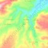 Mapa topográfico Leles, altitud, relieve