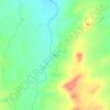 Mapa topográfico El Ajo, altitud, relieve