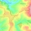 Mapa topográfico Yelverton, altitud, relieve