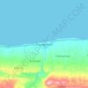Mapa topográfico Pasongsongan, altitud, relieve