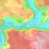Mapa topográfico La Maladrerie, altitud, relieve