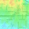 Mapa topográfico Humbolt Park, altitud, relieve