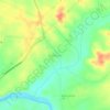 Mapa topográfico Formosa, altitud, relieve