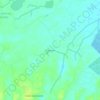 Mapa topográfico El Socorro, altitud, relieve