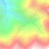 Mapa topográfico Numba, altitud, relieve