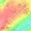 Mapa topográfico La Perrotière, altitud, relieve