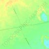 Mapa topográfico Nahuel Mapá, altitud, relieve