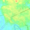 Mapa topográfico Peranap, altitud, relieve