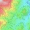 Mapa topográfico Remomont, altitud, relieve