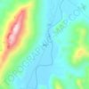 Mapa topográfico 俄柳, altitud, relieve