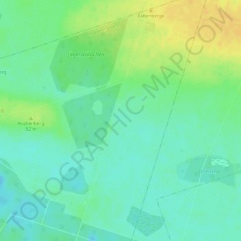 Mapa topográfico 10.000, altitud, relieve