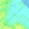 Mapa topográfico Pasir Limau Kapas, altitud, relieve