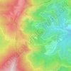 Mapa topográfico Stoppia Nova, altitud, relieve