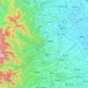 Mapa topográfico 入間川, altitud, relieve