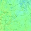 Mapa topográfico Cotorra, altitud, relieve