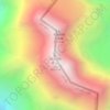 Mapa topográfico Broad Peak, altitud, relieve