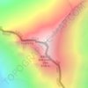 Mapa topográfico Monte Everest, altitud, relieve